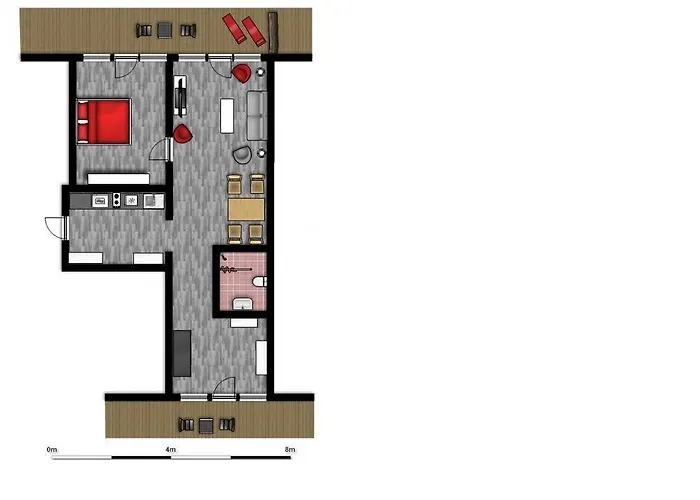 Apartment Am Rundsteg 4 Burgtiefe auf Fehmarn
